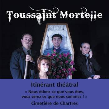 Itinérant théâtral au cimetière Saint-Chéron